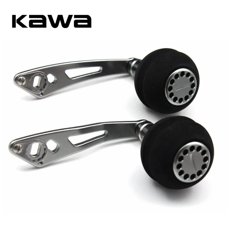 Kawa Aluminum Alloy Fishing Reel Rocker Ball type of EVA Fishing Knob,7*4/8*5mm suit for Abu and Daiwa Shimano Fishing Accessory