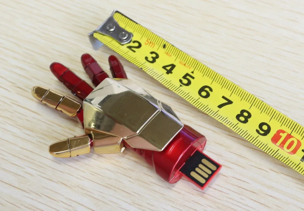 ГБ 8 16 64 32 4 usb флэш накопитель флэшки Marvel мультфильм человек правой и левой руки