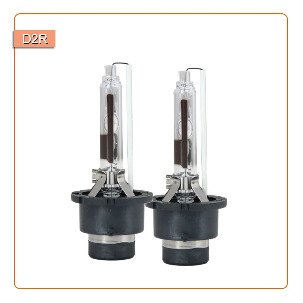 1 пара ксеноновых ламп D1S D2S D3S D1R D2R D3R HID 4300k 5000k 6000k 8000k с металлическим основанием, ксеноновый головной светильник, лампа, автомобильный налобный светильник