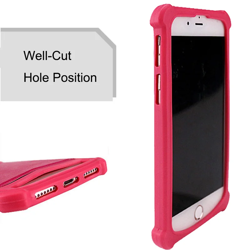 For Denver SDQ-55044L Case Silicone Shockproof Protect Leather Cover Rubber Phone SDQ-57004L 5.7 inch Coque | Мобильные телефоны и