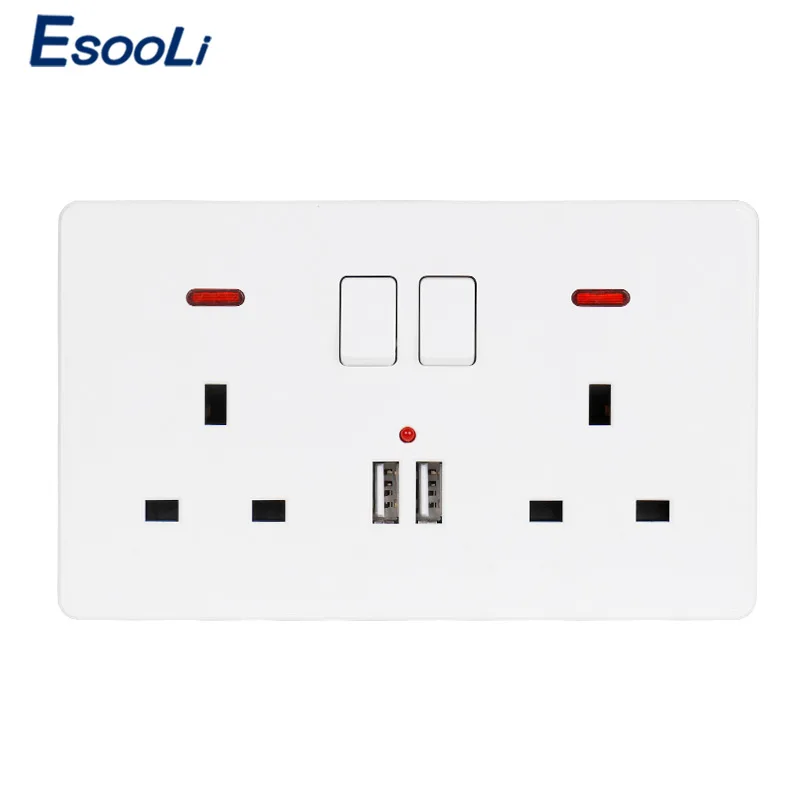 Розетка настенная Esooli 146 а х86 мм | Обустройство дома