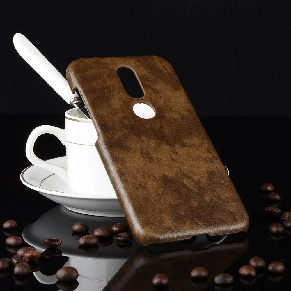 Ударопрочный чехол из ПУ кожи для Nokia 4 2 жесткий чехол-накладка Nokia4.2 TA-1157 TA-1150 TA-1133