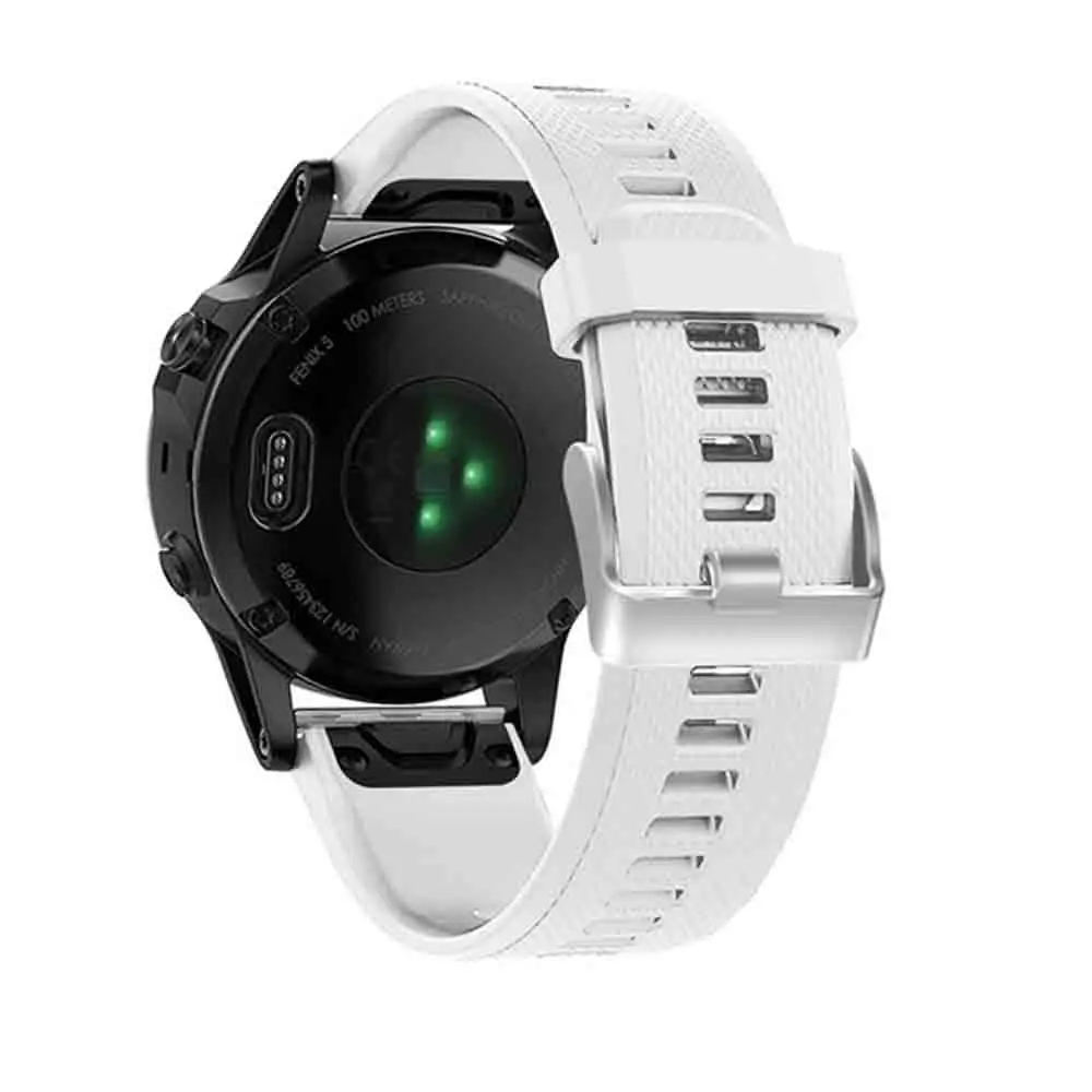 Strap Bracelet For Garmin Fenix 5X 5 5S Plus 6 6S 6X Smart 3 3HR 935 Watchbands Band Quick Release Silicone Easyfit WristBand images - 6