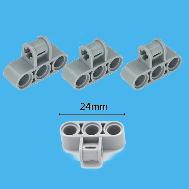 20 шт./лот Technic Axle and Pin разъем перпендикулярный тройной строительный блок части