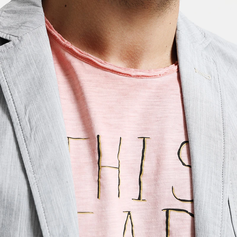 SIMWOOD 2018 осень зима Новый Повседневное пиджаки Для мужчин 100% натуральный хлопок