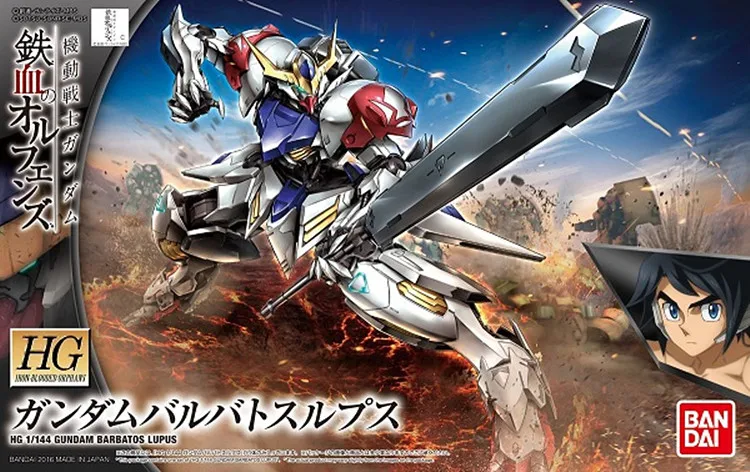 2021 Новый Gundam Barbatos волчанки железнокровные сироты весы 1/144 модель ASW G 08 в собранном