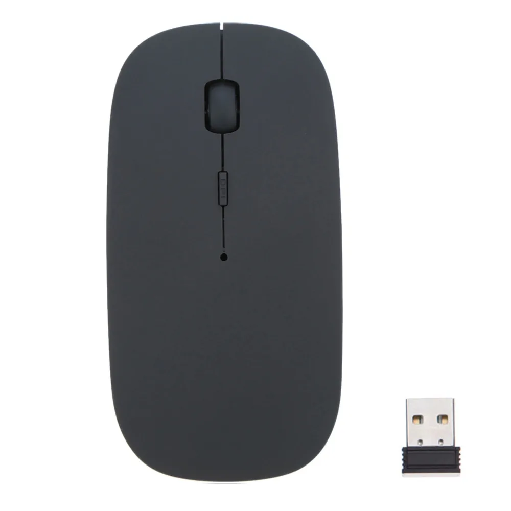 Новинка 1600 dpi USB оптическая беспроводная компьютерная мышь 2,4G приемник супер тонкая мышь для ПК ноутбука