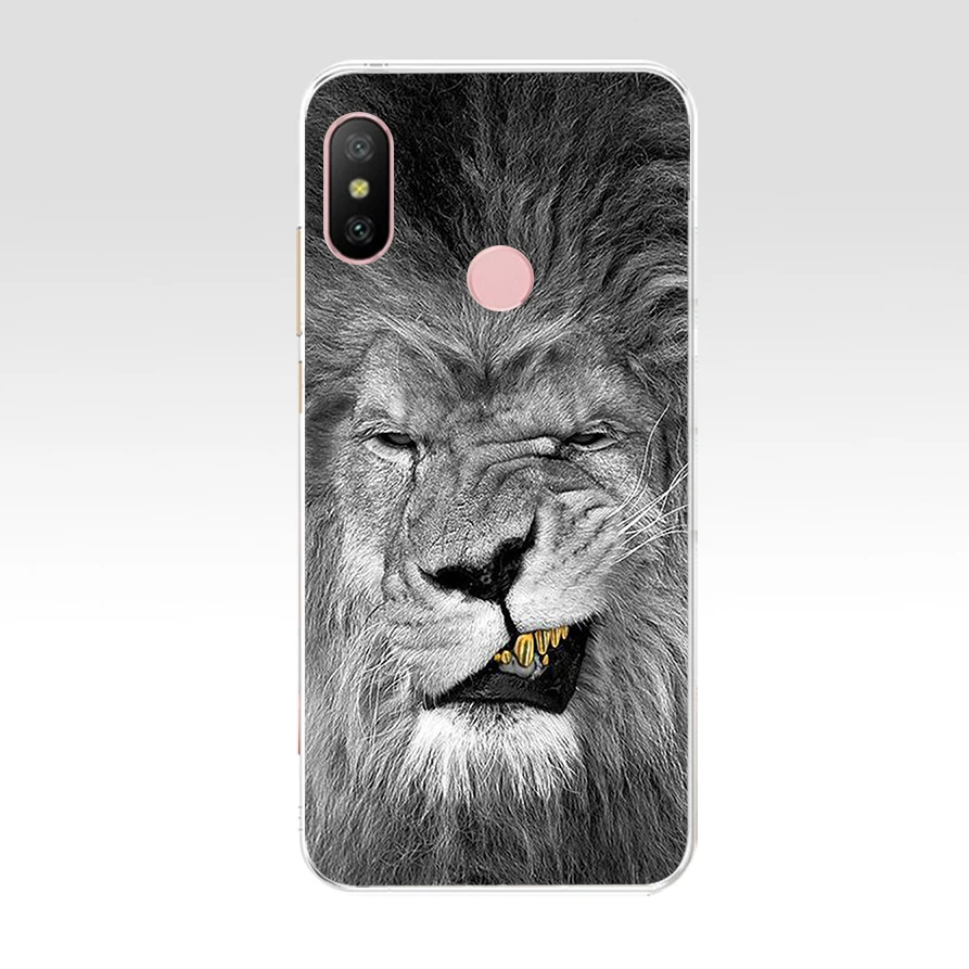 C silicone Cover For Xiaomi MI A2 LITE Case Full Protection Soft tpu Back Phone Cases Xiomi bumper Coque | Мобильные телефоны и