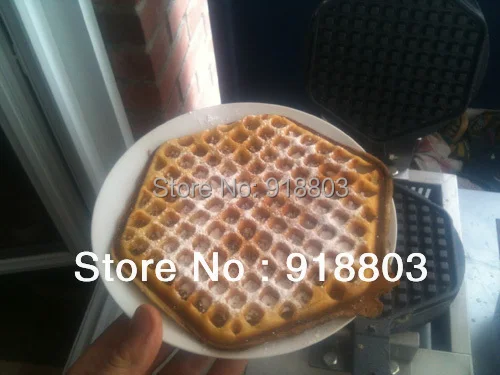 Газовая вафельница с антипригарным покрытием для коммерческого использования