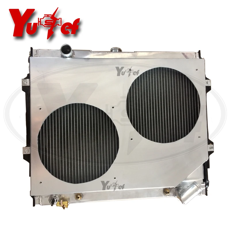 double 10Inch Universal fan shroud fit for Mitsubishi Montero Pajero V32