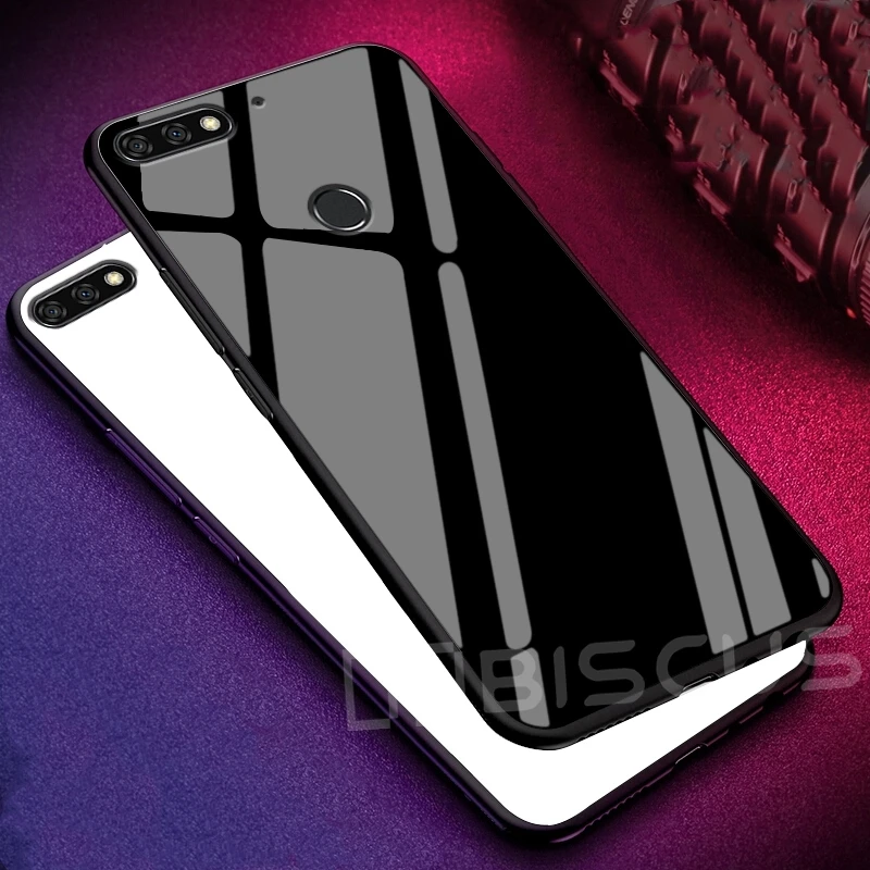 Роскошные закаленное Стекло Крышка для huawei Y5 Y6 Y7 Prime Y9 Коврики 20 10 Lite Honor фотоаппаратов моментальной печати 7S 7C 7A Pro 8A 8X 10i 9X9 10 Lite P20 чехол