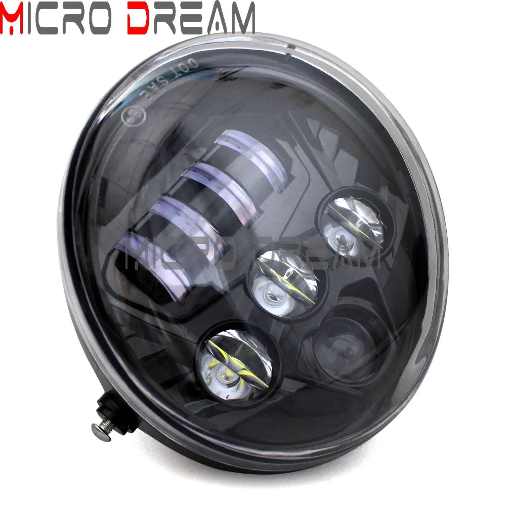 E mark утвержденный мотоцикл светодиодные фары фара для Harley V Rod / Street VRSC VRSCA VRSCX VRXSE 1984