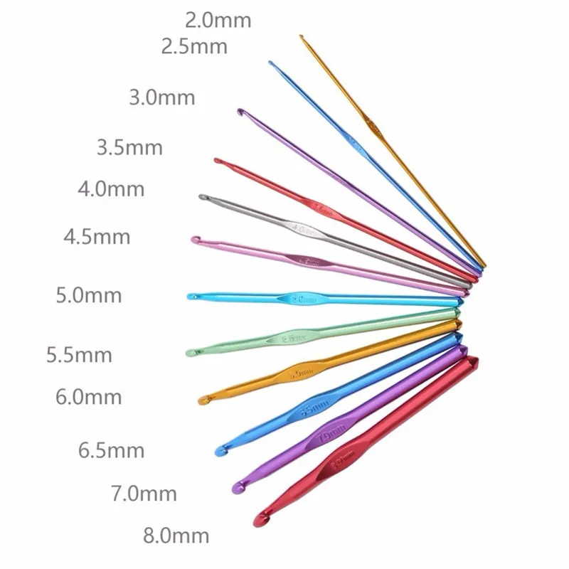 5 стилей вязальный крючок красочный набор для домашнего