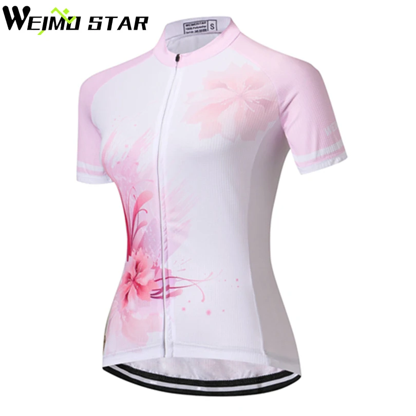

Летняя женская одежда WEIMOSTAR с коротким рукавом для горных велосипедов и девушек, дышащая велосипедная одежда, одежда для велоспорта, Джерси ...
