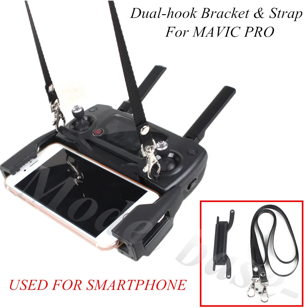 3D Printed Remote Controller Dual-hook Bracket Buckle Strap Sling Lanyard Will not Block Screen for DJI MAVIC PRO | Электроника