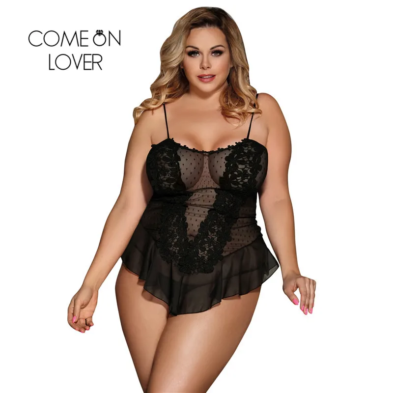 Comeonlover женское сексуальное эротичное RI80485 Сексуальное белье размера плюс Lenceria сексуальное горячее предложение Disfraz Erotico Mujer сексуальное ночное белье