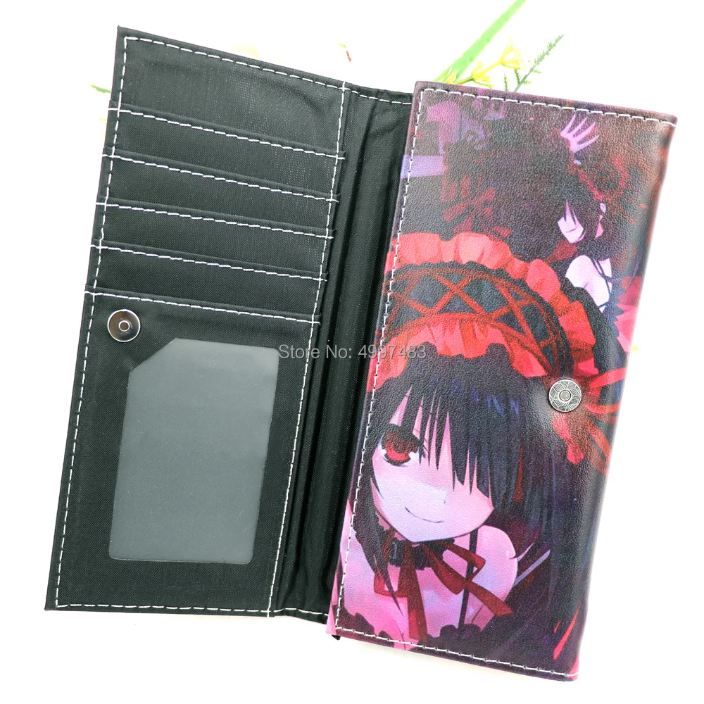 Яркий кошелек клатч с аниме свиданием токисаки Куруми Длинный женский