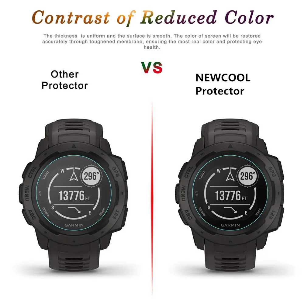 NEWCOOL 9 H 2.5D стеклянная пленка для CITIZEN Promaster Nighthawk часы Закаленное стекло Защитная