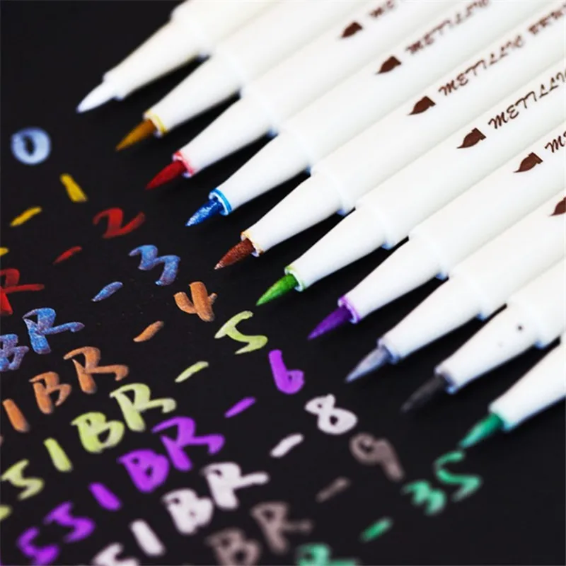 STA новинка 10 цветов металлический маркер ручка сделай сам скрапбукинг ремесла