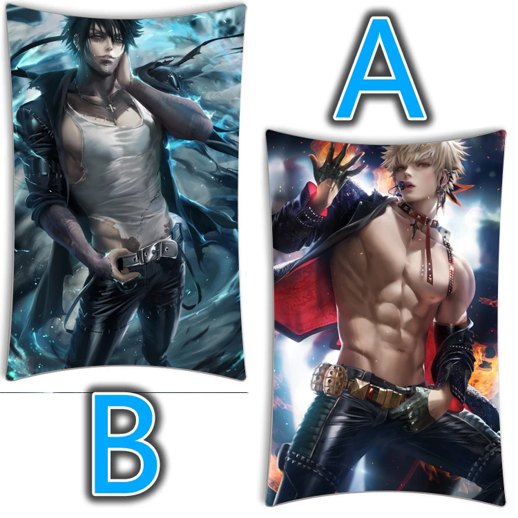 Мой герой Academy Izuku Midoriya TODOROKI SHO Bakugo сексуальный милый диван в стиле аниме Бросок Наволочка Чехол для подушки чехлы на подушки для дома 55x35 см