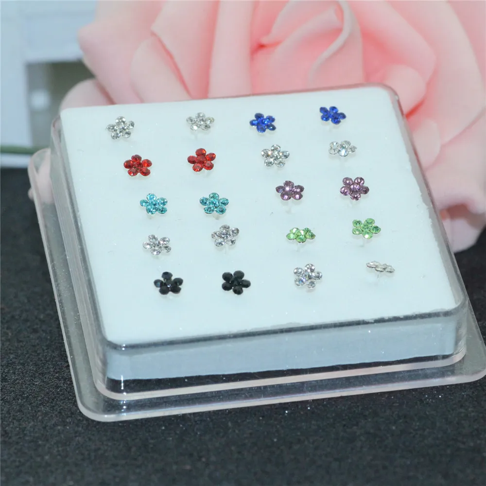 20 шт. серебряные серьги гвоздики для ногтей|body jewelry sexy|body jewelrysexy |