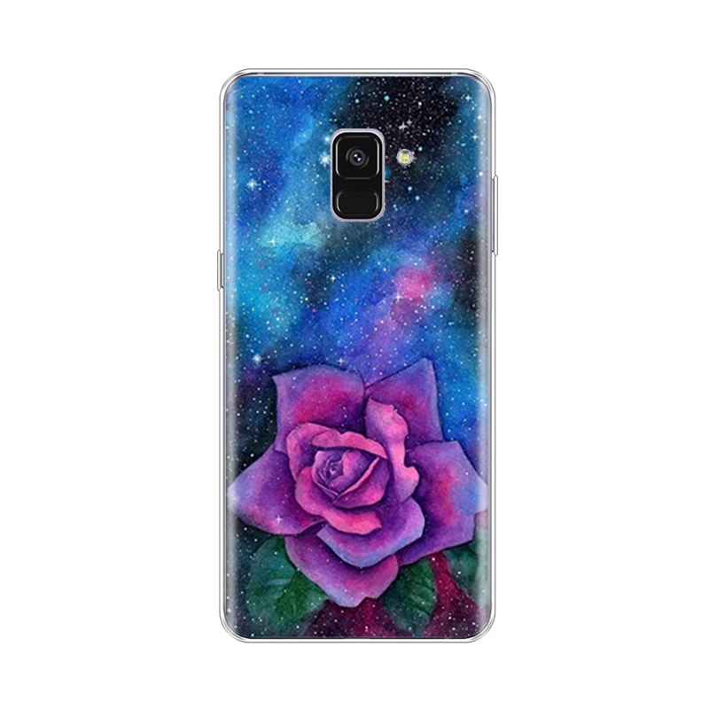 Мягкий ТПУ чехол для телефона Samsung Galaxy A8 2018 A530 A530F силиконовый Plus A730 A730F прозрачный