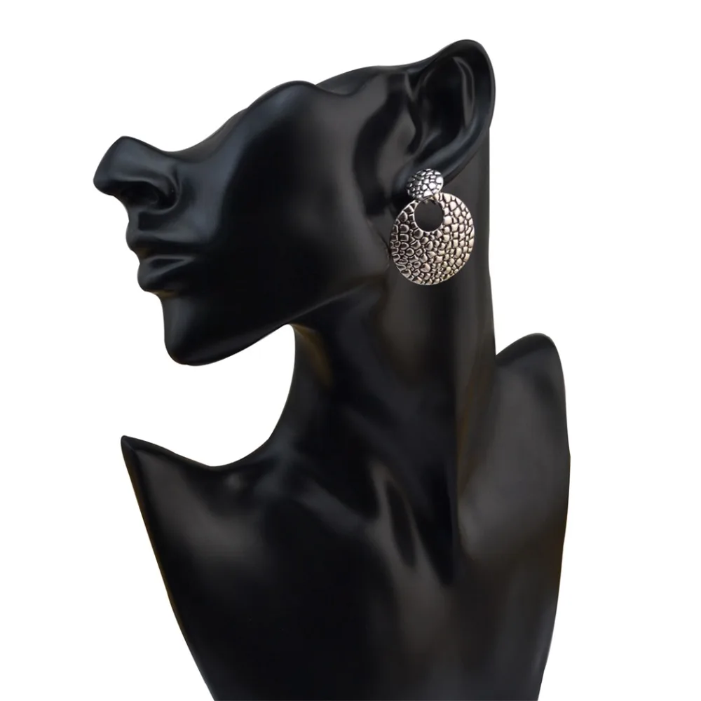 Турецкие Этнические Ретро античные золотые цветные металлические круглые