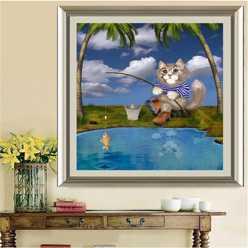 Горячая Распродажа 5D Вышивка Картины Стразы приклеенные DIY Алмазная картина