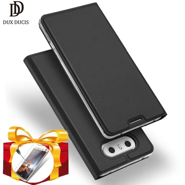 Dux Ducis чехол для LG G6 роскошный кожаный книжка с отделениями карт силиконовый