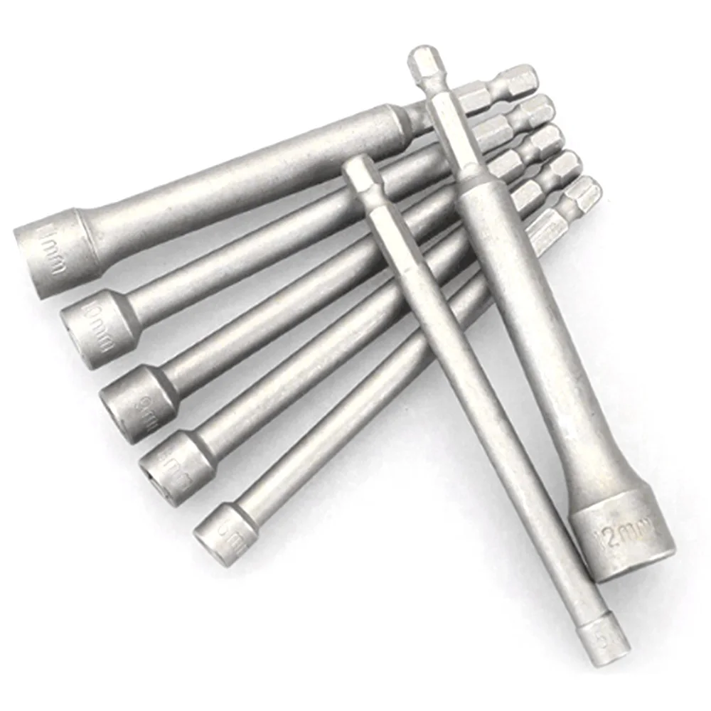 7 шт./компл. Шестигранная муфта 1/4 &quotшестигранный хвостовик ударные сверла