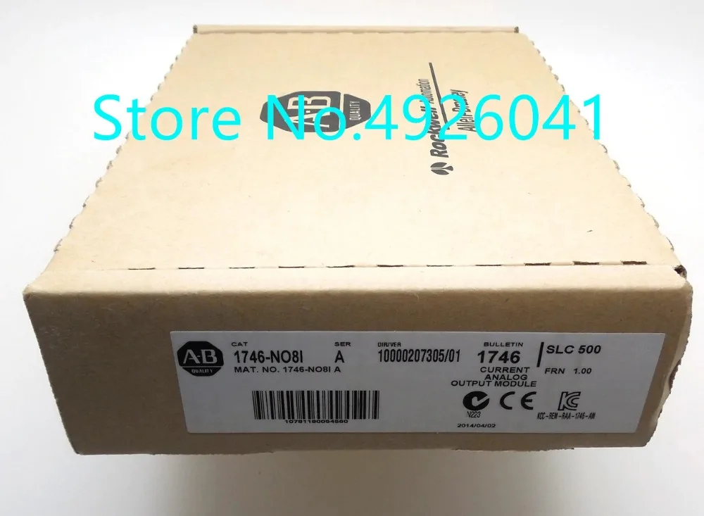 

1746-NO8I 1746-N081 1746NO8I SLC 8 Point 20ma OutputPLC Module New original