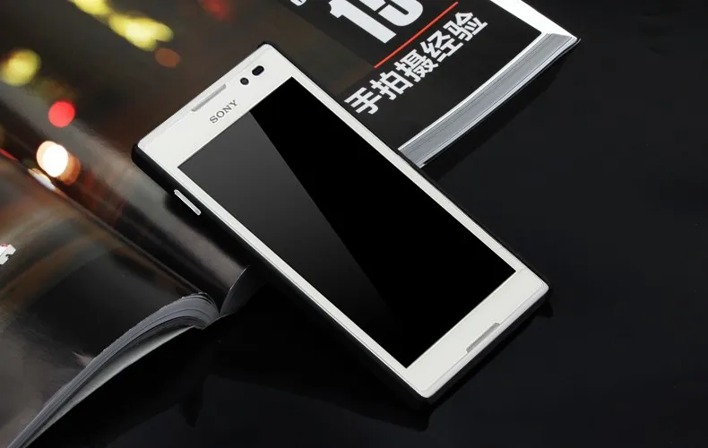 Матовая Пластик Coque 5.0For sony Xperia C2305 чехол для sony Xperia C2305 C двойной S39H телефона чехол-лента на заднюю панель