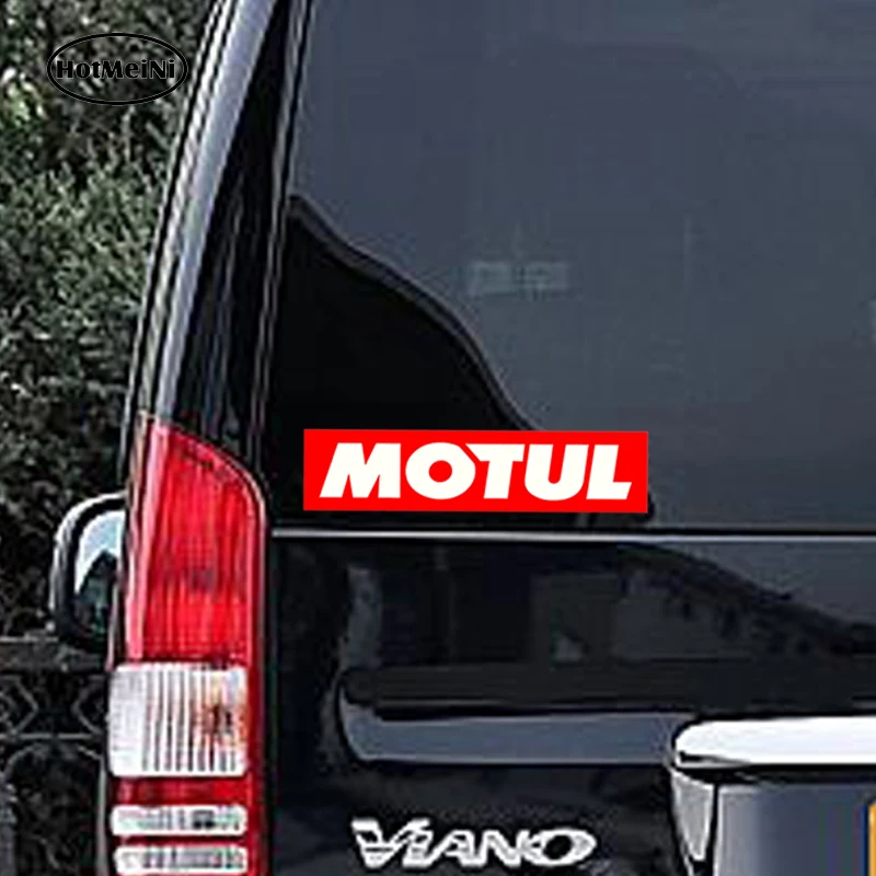HotMeiNi автомобильный Стайлинг стикер для автомобиля водонепроницаемый Motul Voiture Course
