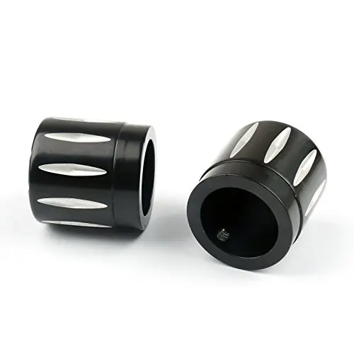 Аксессуары для мотоциклов 2 шт. черная гайка на переднюю ось крышка крышки Harley