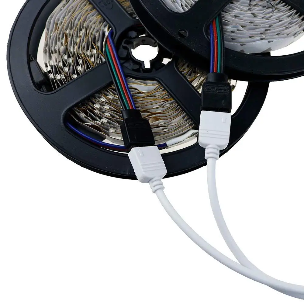 2 шт./упаковка светодиодные RGB разветвители 4 контакта от 1 до 3