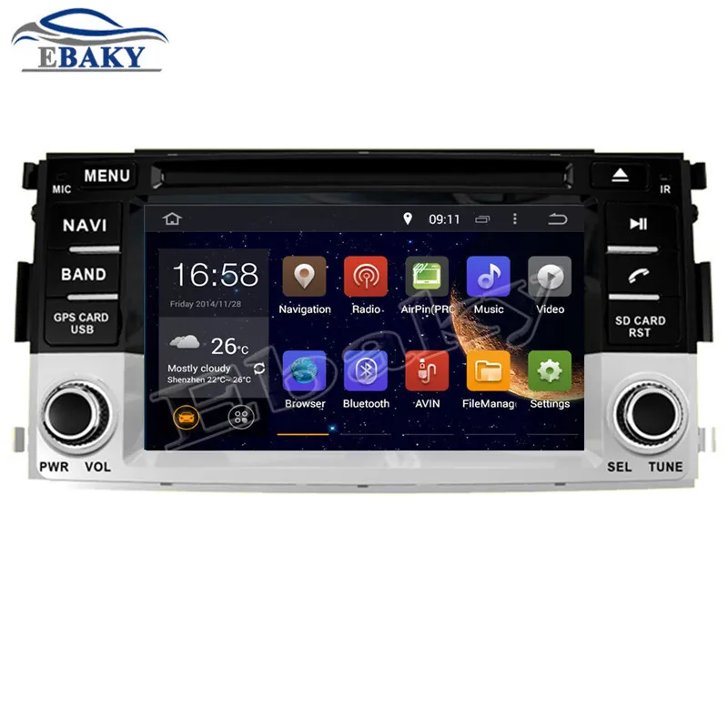 NaviTopia 6 2 дюймов 4 Гб ОЗУ 32 ПЗУ Восьмиядерный Android 8 0 Автомобильный DVD Радио для TOYOTA