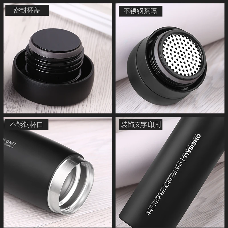 Термокружка с фильтром 304 термос из нержавеющей стали изоляцией термосы бутылка