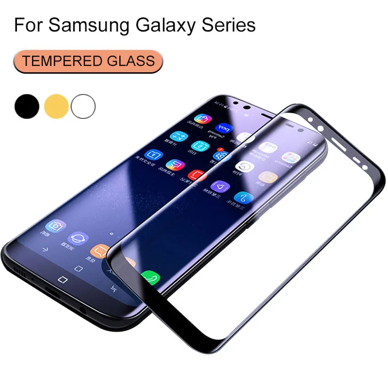 3D изогнутое закаленное стекло для samsung Galaxy S10 Plus e чехол Защитный чехол для Galaxy S9 S8 Plus S 10 9 8 Note 9 8