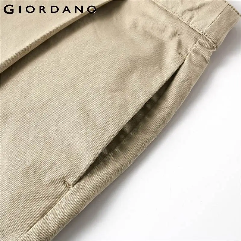 Giordano женские повседневные короткие шорты с резинкой на талии А образными линиями