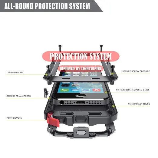 Роскошный Doom бронированный грязеотталкивающий противоударный