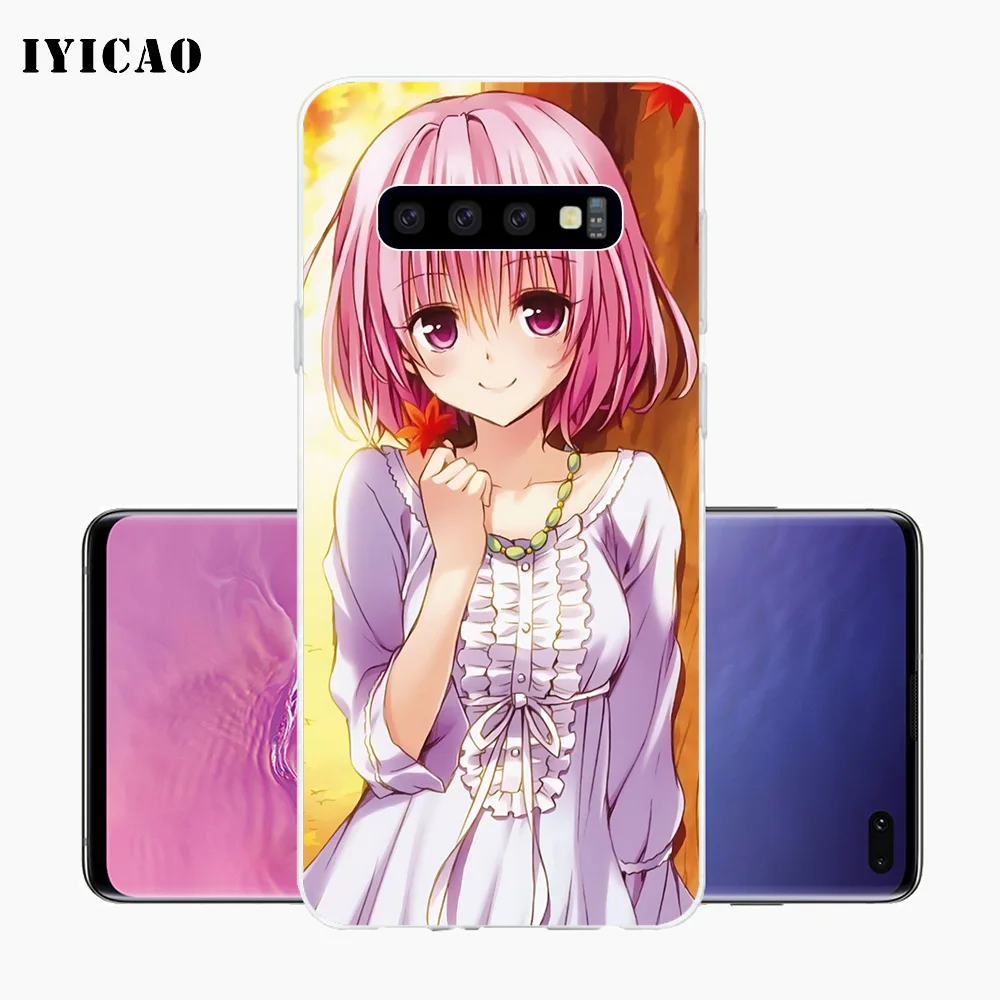 IYICAO To Love Ru Мягкий силиконовый чехол для телефона Samsung Galaxy S10e S10 S9 S8 Plus S7 Edge из