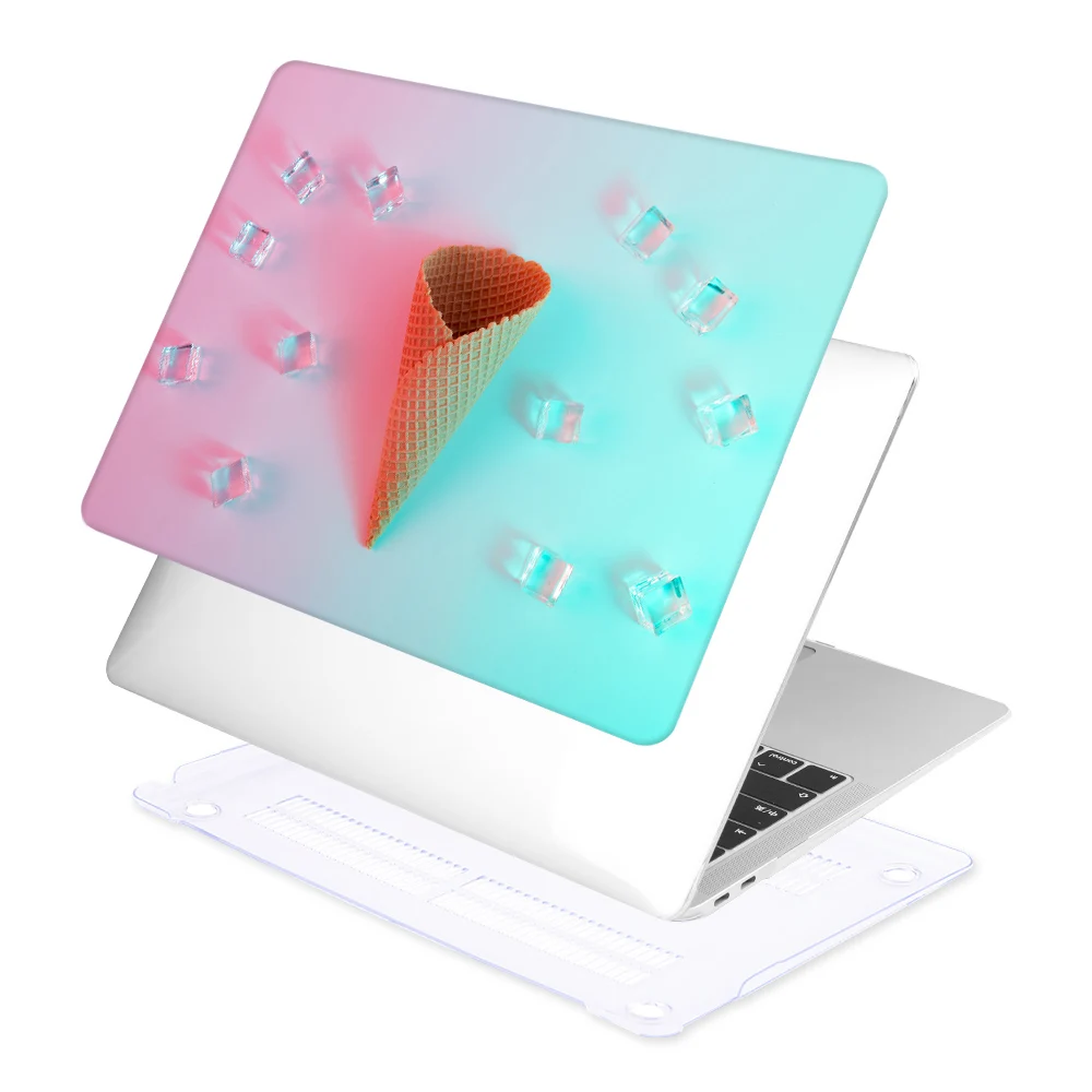 Цветной чехол для ноутбука MacBook 12 дюймов Air 11 Air 13 A1466 A1932 retina 13 15 Pro 13,3 15 Touch bar пластиковый жесткий чехол