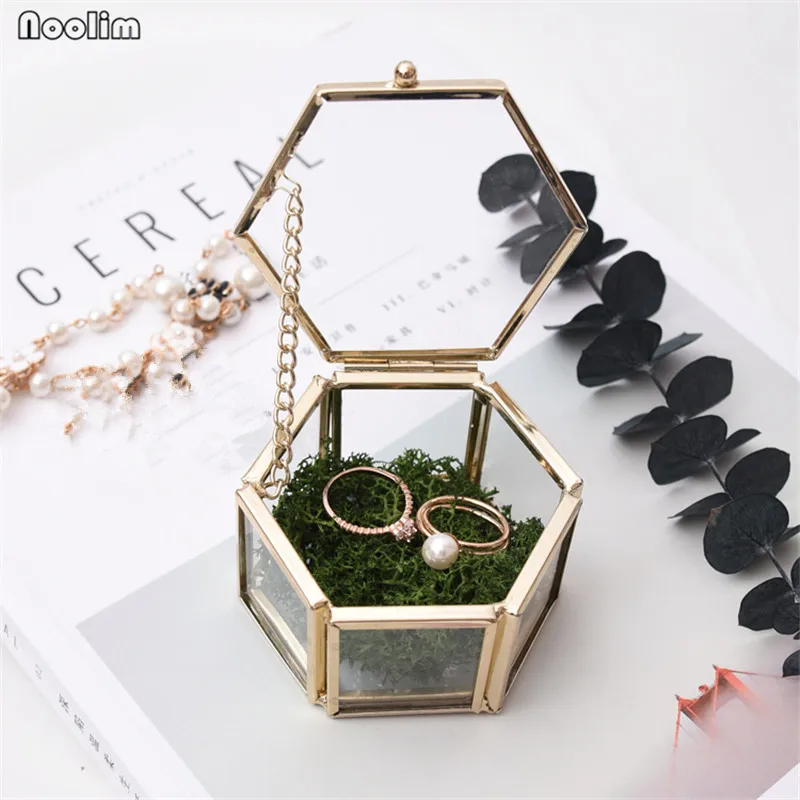 Контейнер NOOLIM для хранения ювелирных украшений органайзер с геометрическим