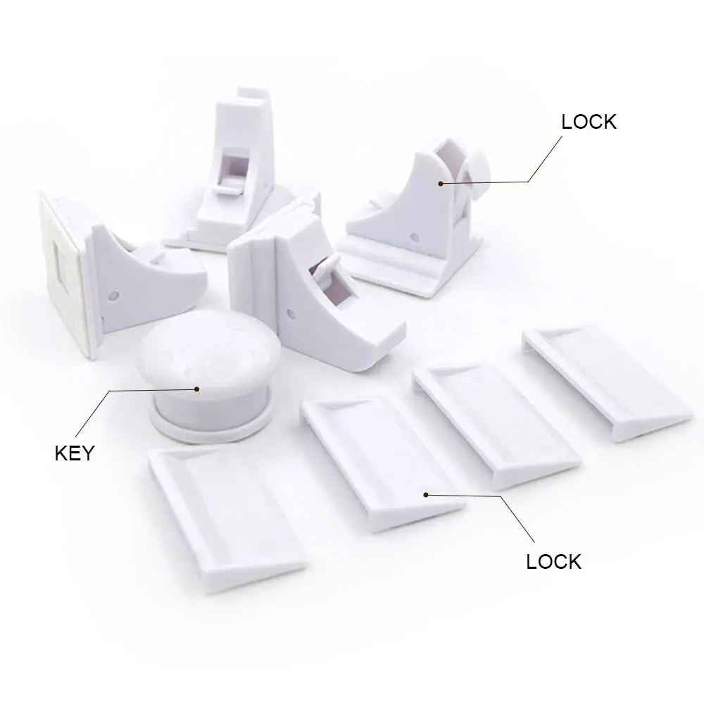 Детский магнитный замок невидимые замки для безопасности ребенка безопасный