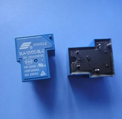 10 шт. T90 kumparan реле 12VDC 30A 250VAC 30VDC 6 pin 1NO 1NC SLA-12VDC-SL-C pcb Обустройство дома
