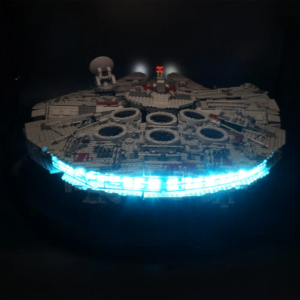 Kyglaring светодиодный светильник комплект для lego 10179 в игрушки тысячелетия Сокол (не