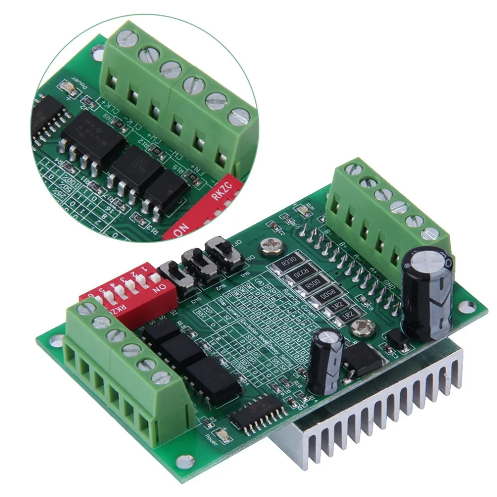 Высокоскоростная Оптическая муфта DC 10 35V TB6560 3A плата драйвера CNC маршрутизатор
