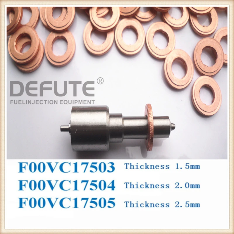 

30 pcs/ lot F00VC17503 F00VC17504 F00VC17505 for INJECTOR NOZZLE COPPER washer F 00V C17 503 and F 00V C17 504 and F 00V C17 505