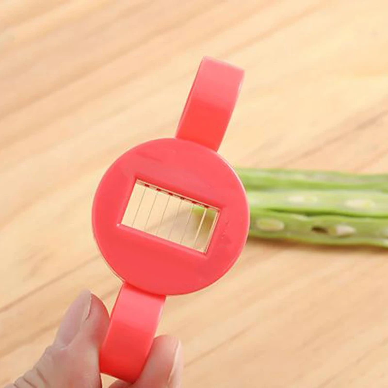 Нож для фасоли резак Стрингер удаления Овощечистка французский стиль зеленые