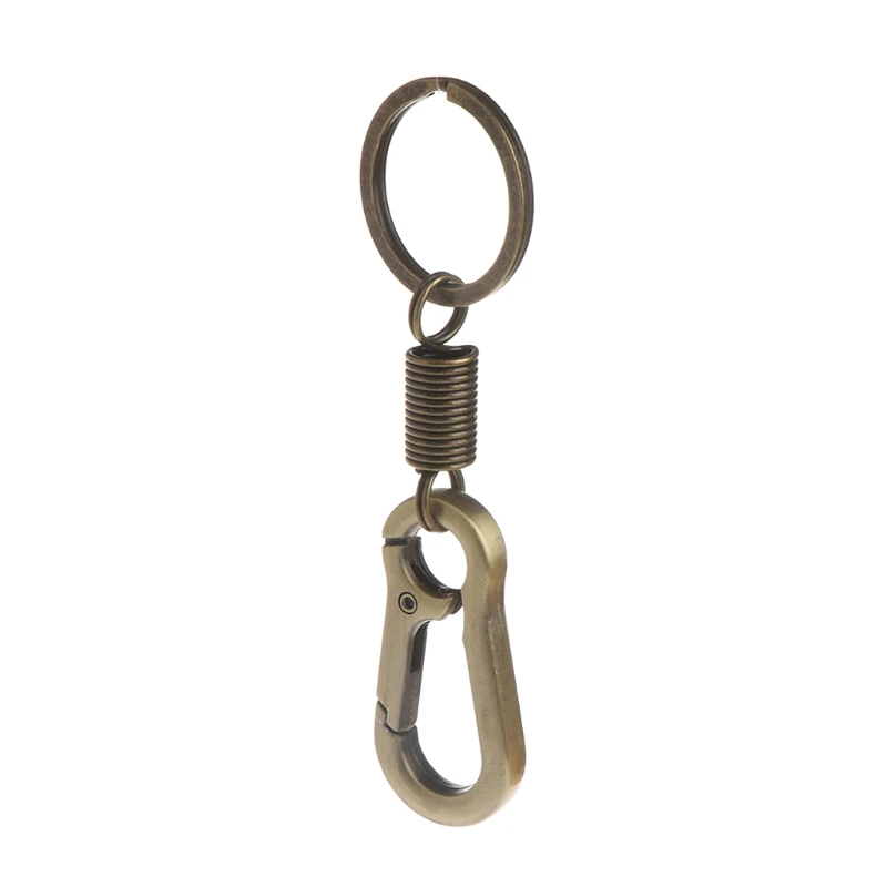 

Carabiner Key Chain Anti Lost Locking Hanging Keychain Retractable Outdoor Tools